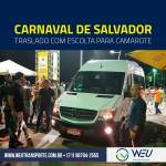 transporte com escolta carnaval de Salvador